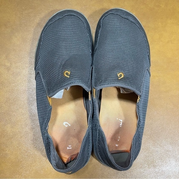 OluKai Nohea Mesh “Dark Shadow” Slip-On Shoes Size 9 Men main image 5